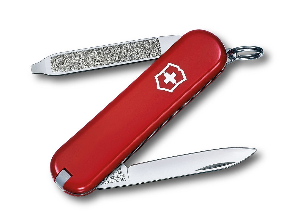 Victorinox Escort Taschenwerkzeug Schweizer Taschenmesser Rot - 6 Funktionen