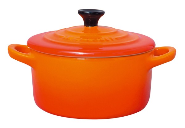 Le Creuset Mini Cocotte Steinzeug Ofenrot 10X5cm