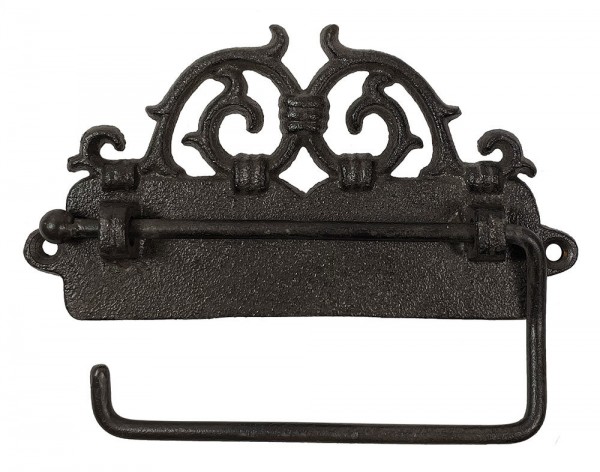 Toilettenpapierhalter Gusseisen Braun Vintage Klorollenhalter Antik-Stil