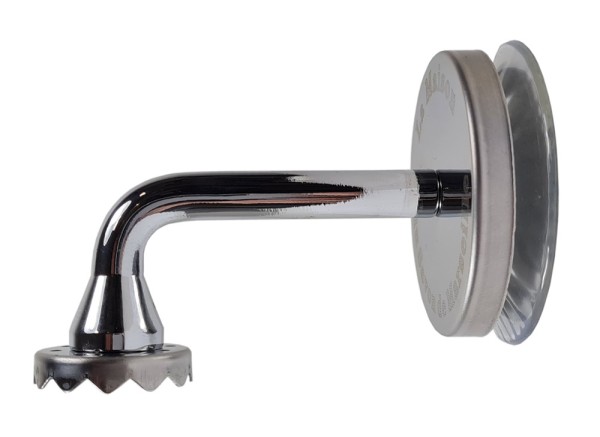 Seifenhalter mit Magnet und Saugnapf Verchromt Wandmontage