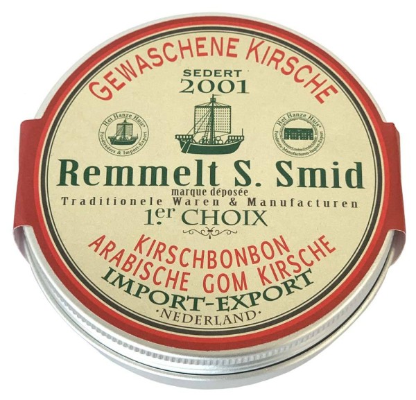 Remmelt S. Smid Gewaschene Kirsche Bonbons Kirschbonbons