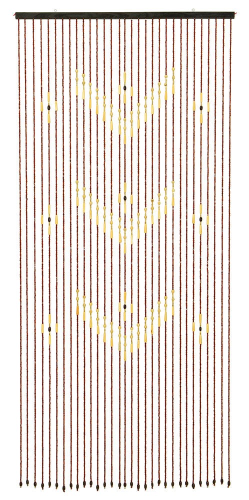 Trvorhang Bambus Ibiza Boho Style Perlen Braun 90x200 cm Insektenschutz |  Trvorhnge | Tr- & Auendekoration | Wohnen | GARTENTOTAL Shop