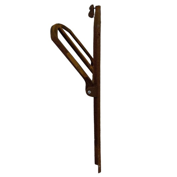 Stallfenster zum Öffnen Gusseisen Rostig klappbar Nostalgie Antik-Stil 46x30cm