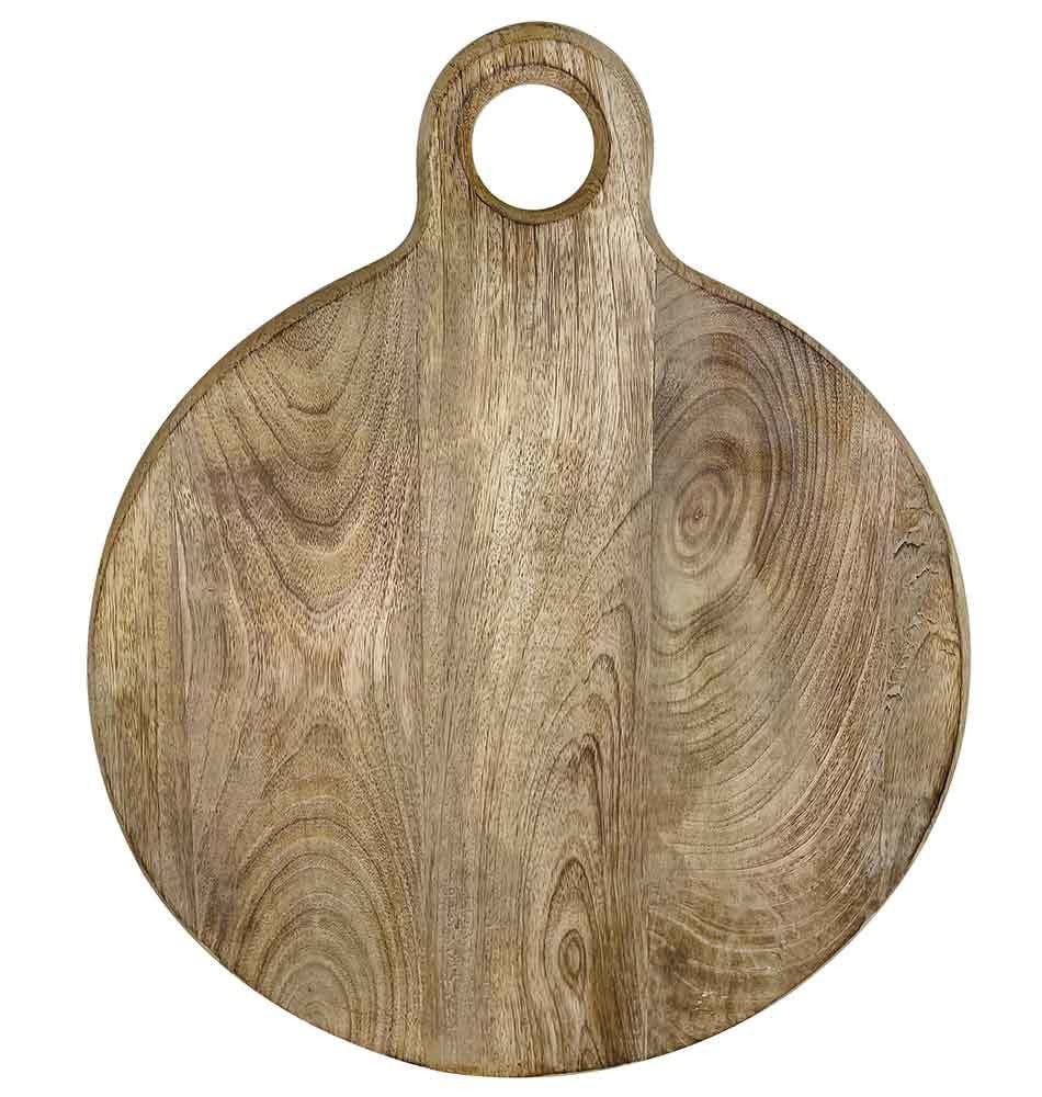Schneidebrett Holz Rund 40 cm Groß gebrannt Küchenbrett Mango Holzbrett Massiv Schneidebrett Holz Rund 40 cm Groß gebrannt Küchenbrett Mango Holzbrett Massiv