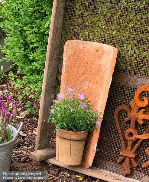 Hängetopf Echt Antiker Dachziegel Wand Blumentopf Terracotta Landhausstil