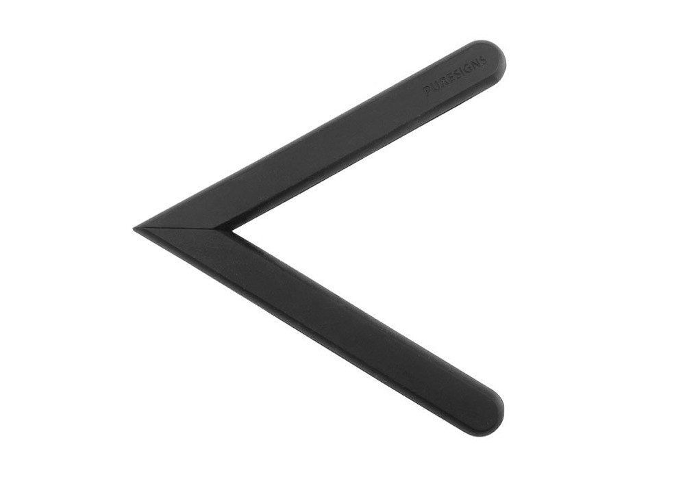 Puresigns Magic V Trivet Untersetzer Silikon Schwarz Puresigns Magic V Trivet Untersetzer Silikon Schwarz