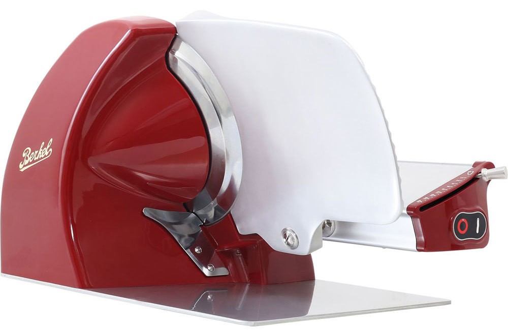 Berkel Home Line 250 Rot Elektrische Aufschnittmaschine Red Berkel Home Line 250 Rot Elektrische Aufschnittmaschine Red