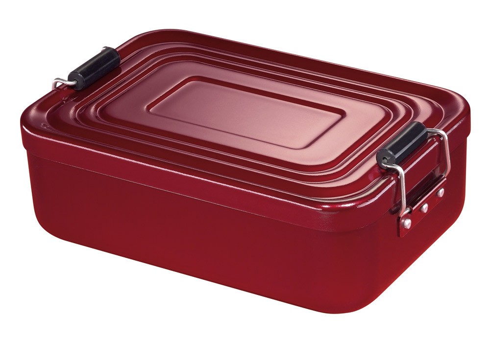 Küchenprofi Lunch Box groß Aluminium Rot