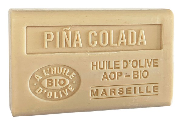 Provence Seife Pina Colada (Kokosnuss-Ananas) Duftseife mit Olivenöl 125g