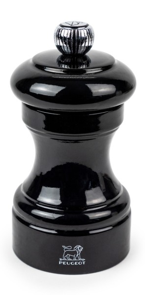 Peugeot Bistro Pfeffermühle Schwarz Glanz 10cm