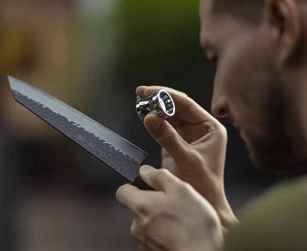 HORL Lupe Messing verchromt - 3,5-fache Vergrößerung