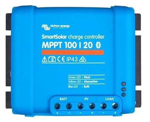 Victron Energy SmartSolar MPPT 100/20 Solarladeregler 20A 12/24/48V