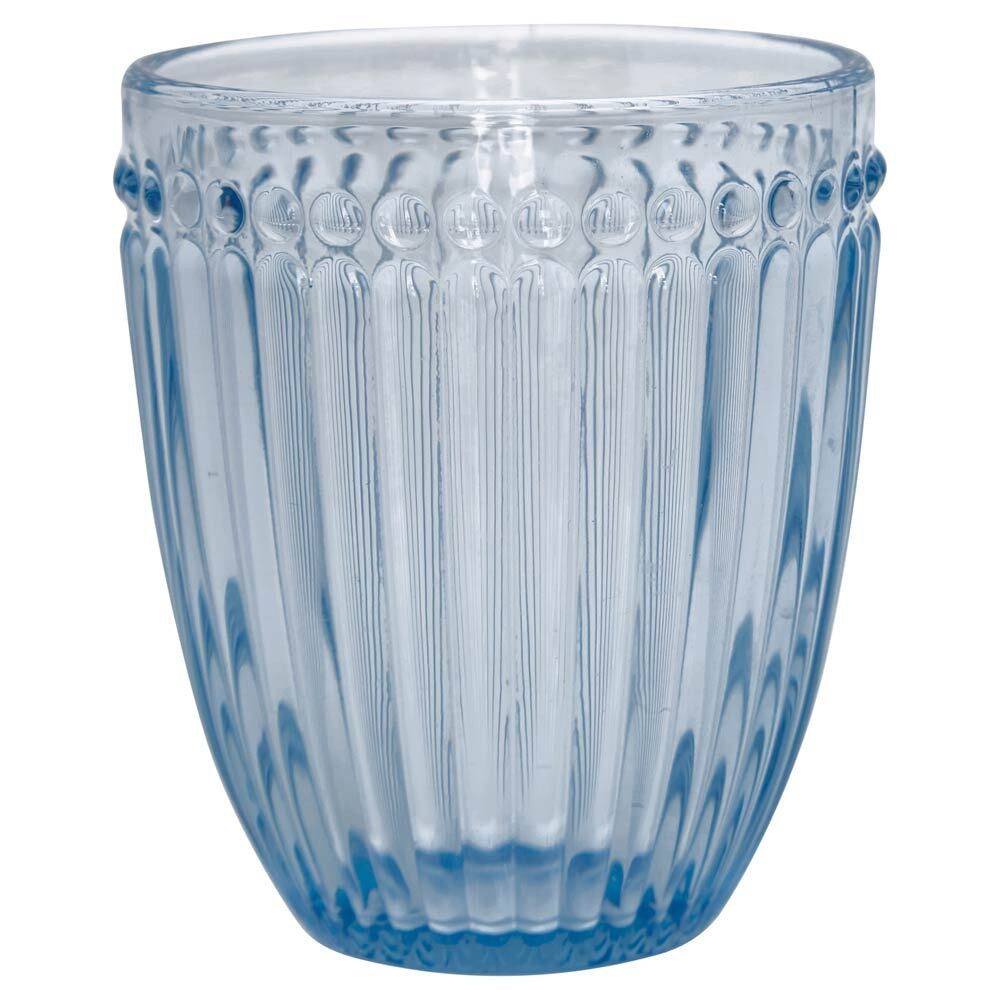 Greengate Wasserglas Alice Pale Blue Glas