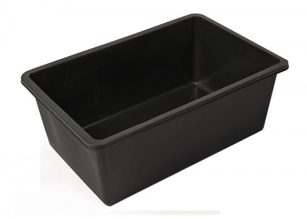 Ubbink Fertigteich-SET Teichbecken QUADRA C3 365L + Edelstahlrahmen InoxFrame