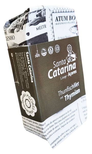Santa Catarina Thunfischfilets in Olivenöl und Thymian - Dose 120 g