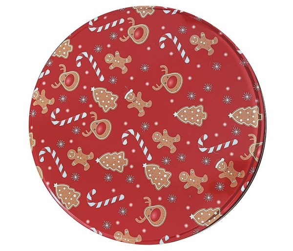 Keksdosen Set Weihnachten Rot Plätzchendosen 3 Stück Gebäckdosen Weihnachtsmotive