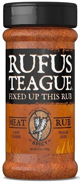 Rufus Teague Spicy Meat Rub Original BBQ Gewürz Grillgewürz 184 g