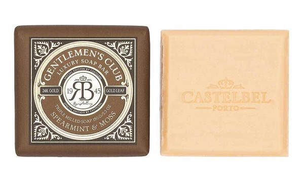 Castelbel Seife Gentlemen`s Club Spearmint (Minze) Männerseife aus Portugal 150g