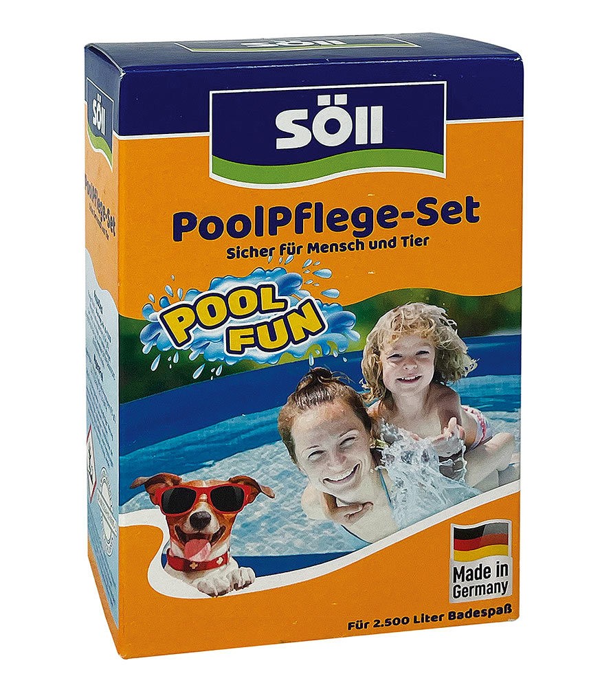 Söll Poolpflege-Set Desinfektion Pool Planschbecken 500 ml für 2500 L