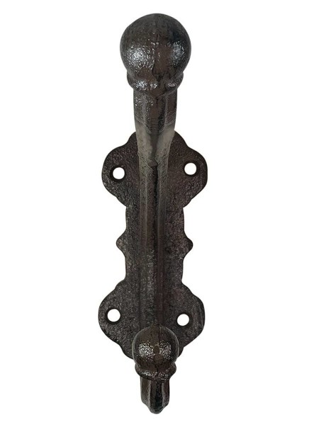 Wandhalterung für Blumenampel Blumentopf Gusseisen Braun Wandhaken Vintage