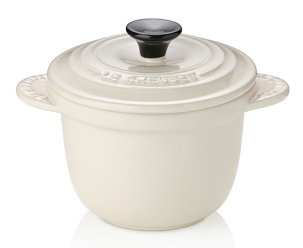 Le Creuset Mini-Cocotte Every Steinzeug Creme 13cm