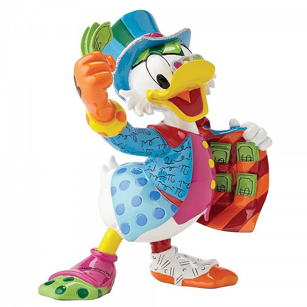 DISNEY Figur Uncle Scrooge Dagobert Duck BRITTO Collection 15,5cm