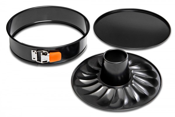 Le Creuset Springform und Rohrbodenform SET 3-teilig Antihaft-Backform 26cm