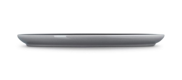 Le Creuset Frühstücksteller Coupe Steinzeug Flint Grau 22cm