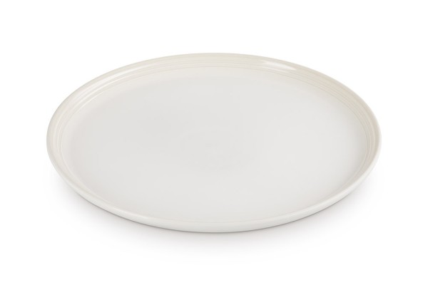 Le Creuset Frühstücksteller Coupe Steinzeug Meringue 22cm