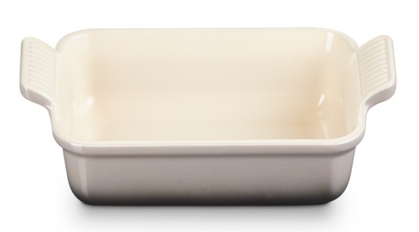 Le Creuset Auflaufform Tradition Steinzeug Flint Grau