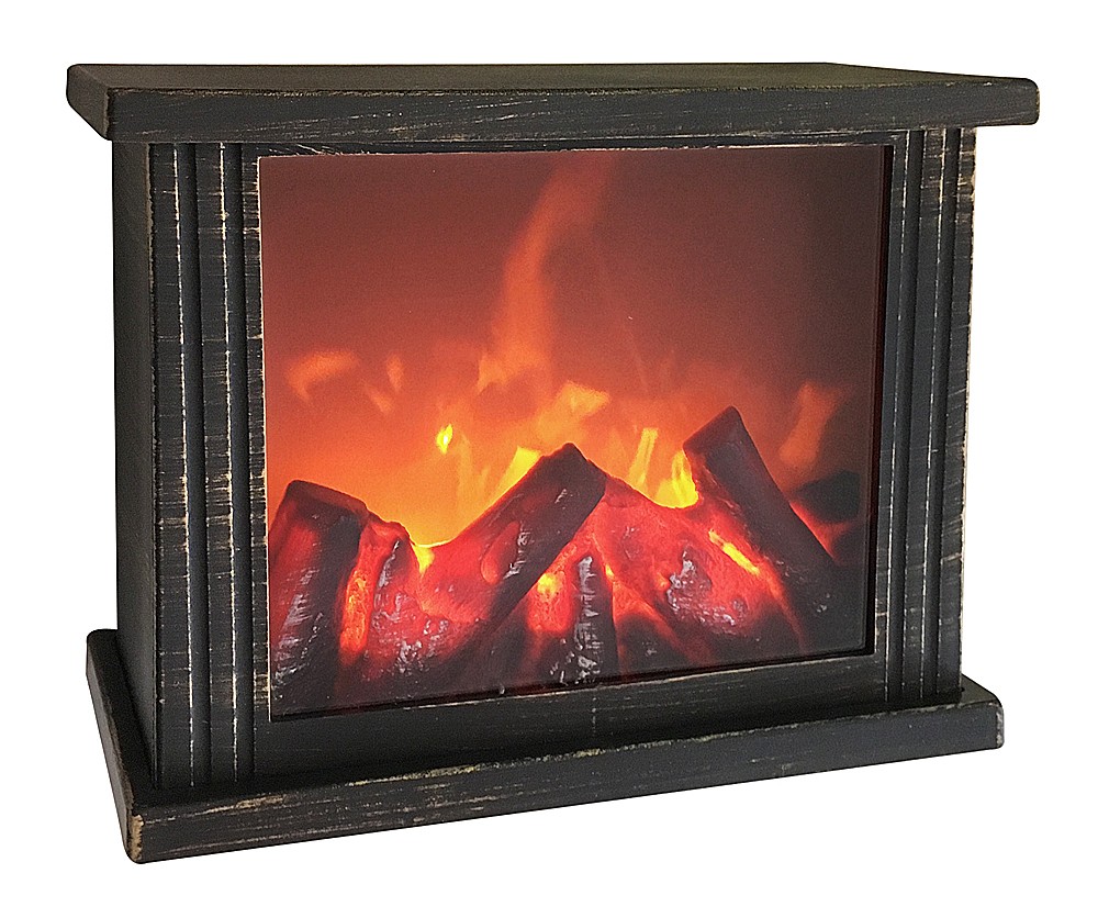 LED Kamin Weihnachten Weihnachtskamin mit Beleuchtung Flammeneffekt