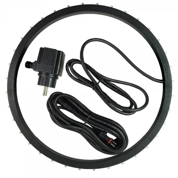 Ubbink Ersatzteil LED Ring für Dubai Wasserspiel 36 LEDs Beleuchtung weiß 34cm