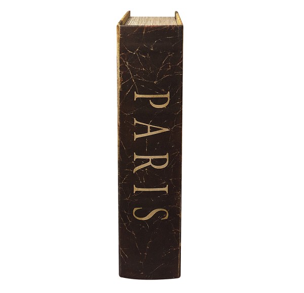 Hohles Buch mit Geheimfach PARIS Buchversteck