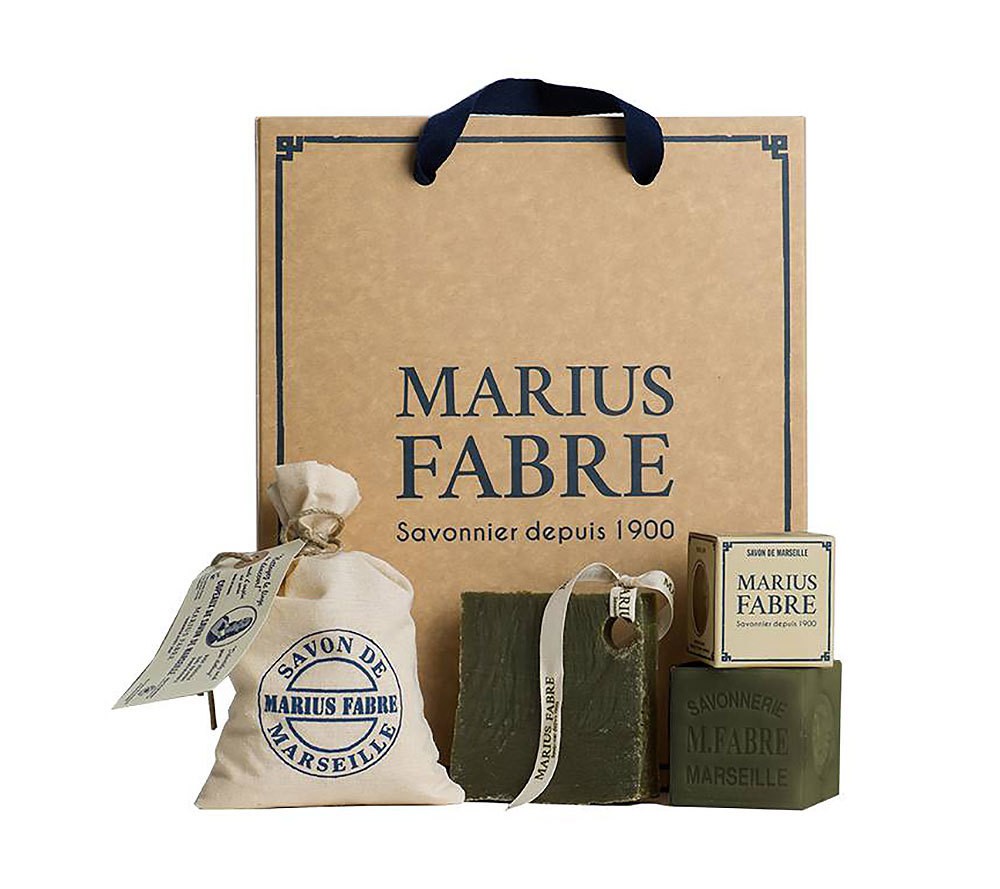 Marius Fabre Savon de Marseille NATURE Geschenk-Set – ohne Palmöl