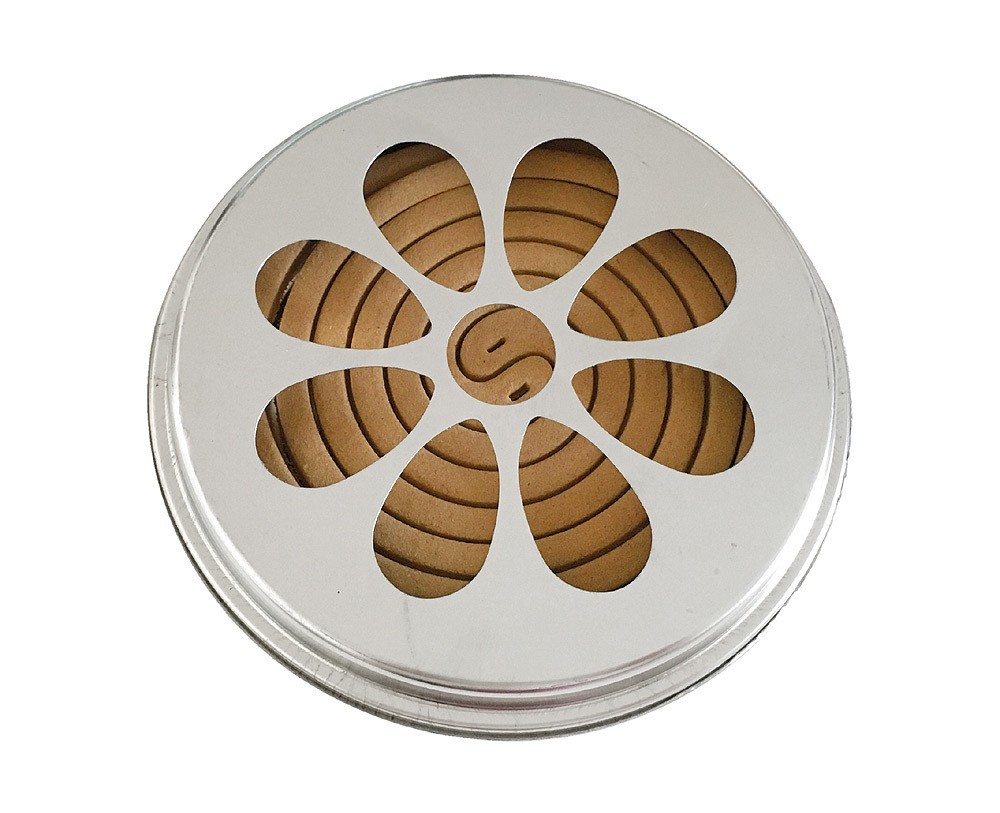 Esschert Design 10 Citronella Rauchspiralen mit Halter Zitronengras Citronella-Duft FF1