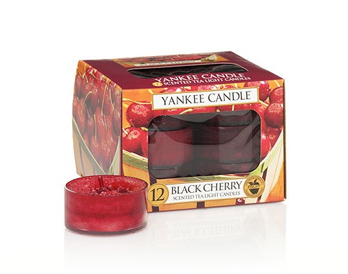 Yankee Candle Teelichte Black Cherry 12 Stück