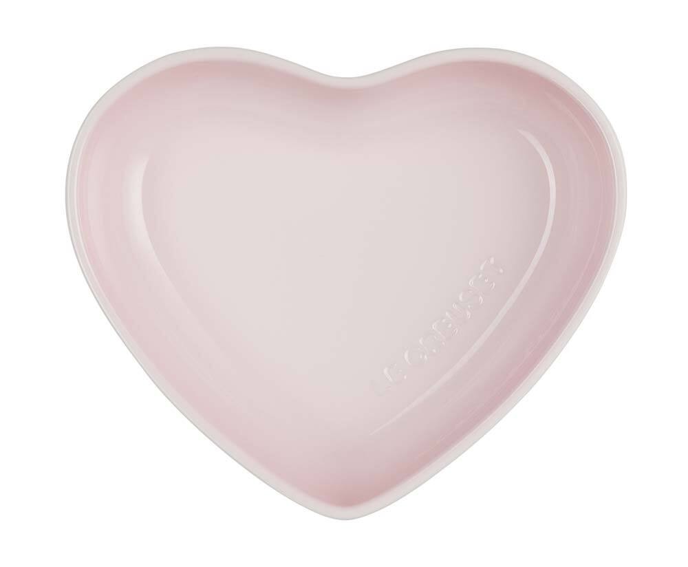 Le Creuset Schüssel Herzform Steinzeug Shell Pink 650ml